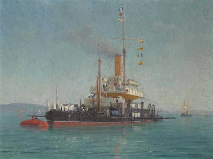 Lionel Walden Going Into Port china oil painting image